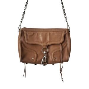Rebecca Minkoff M.A.C. Bag Brown Full Size Rare Discontinued
